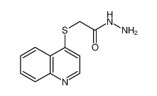 885278-19-3 (喹啉-4-磺酰基)-乙酸肼