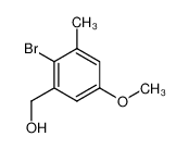 (2-bromo-5-methoxy-3-methylphenyl)methanol 110451-90-6