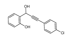 2-(3-(4-chlorophenyl)-1-hydroxyprop-2-yn-1-yl)phenol 1008105-76-7