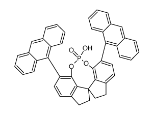 (11aR)-10,11,12,13-四氢-5-羟基-3,7-二-9-蒽基-二茚并[7,1-de:1',7'-fg][1,3,2]二氧磷杂八环-5-氧化物