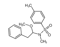 204715-02-6 N-(1-methoxy-2-phenylethyl)-N-methyl-p-toluenesulfonamide