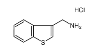 1-benzothiophen-3-ylmethanamine,hydrochloride 55810-74-7