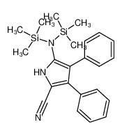 107906-26-3 5-[bis(trimethylsilyl)amino]-3,4-diphenyl-1H-pyrrole-2-carbonitrile