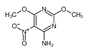 2,6-dimethoxy-5-nitropyrimidin-4-amine 73978-74-2