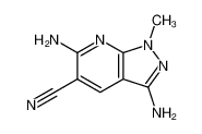 3,6-diamino-1-methylpyrazolo[3,4-b]pyridine-5-carbonitrile 1901-69-5