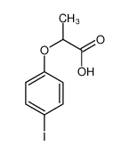 (2R)-2-(4-iodophenoxy)propanoic acid 10009-44-6