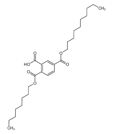 5-decoxycarbonyl-2-octoxycarbonylbenzoic acid 34870-88-7