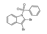 145662-43-7 structure, C14H9Br2NO2S