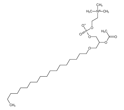 2-乙酰氧基-3-(十八烷氧基)丙基2-(三甲基铵基)乙基磷酸酯