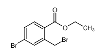 4-bromo-2-(bromomethyl)benzoic acid ethyl ester 260561-85-1