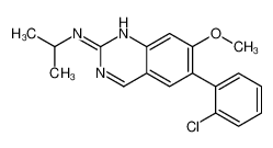 6-(2-chlorophenyl)-7-methoxy-N-propan-2-ylquinazolin-2-amine 914391-47-2