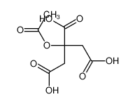 17140-33-9 2-acetyloxypropane-1,2,3-tricarboxylic acid