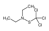 N-ethyl-N-(trichloromethylsulfanyl)ethanamine 13029-20-4