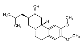 9,10-dimethoxy-3-(2-methylpropyl)-2,3,4,6,7,11b-hexahydro-1H-benzo[a]quinolizin-2-ol 3466-75-9
