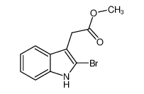 (2-溴-1H-吲哚-3-基)乙酸甲酯