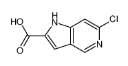 6-Chloro-1H-pyrrolo[3,2-c]pyridine-2-carboxylic acid 800401-54-1