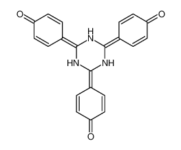 4-[4,6-bis(4-oxocyclohexa-2,5-dien-1-ylidene)-1,3,5-triazinan-2-ylidene]cyclohexa-2,5-dien-1-one 7753-13-1