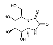 Kifunensine,(5R,6R,7S,8R,8aS)-Hexahydro-6,7,8-trihydroxy-5-(hydroxymethyl)-imidazo[1,2-a]pyridine-2,3-dione 109944-15-2