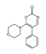 61744-62-5 6-morpholin-4-yl-5-phenyl-1,3-oxazin-2-one