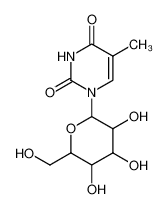 5-methyl-1-[3,4,5-trihydroxy-6-(hydroxymethyl)oxan-2-yl]pyrimidine-2,4-dione 3180-78-7