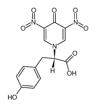 78641-67-5 (S)-2-(3,5-dinitro-4-oxopyridin-1(4H)-yl)-3-(4-hydroxyphenyl)propanoic acid