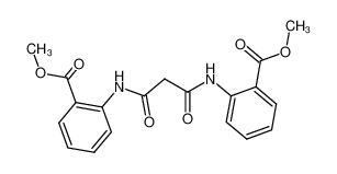 62640-76-0 N,N'-di-2-carbomethoxyanilide of malonic acid