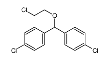 1-chloro-4-[2-chloroethoxy-(4-chlorophenyl)methyl]benzene 5409-90-5