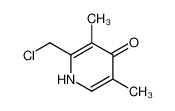 2-氯甲基-3,5-二甲基吡啶-4-醇