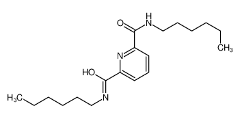 2-N,6-N-dihexylpyridine-2,6-dicarboxamide 126230-13-5