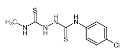 1-methyl-6-(4'-chlorophenyl)-2,5-dithiobiurea 125908-28-3