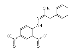 2,4-dinitro-N-[(Z)-1-phenylpropan-2-ylideneamino]aniline 19072-92-5