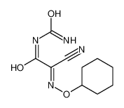 2-(carbamoylamino)-N-cyclohexyloxy-2-oxoethanimidoyl cyanide 57967-08-5