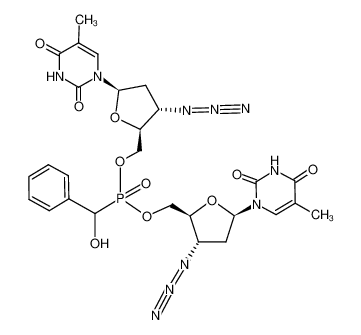 166318-76-9 structure, C27H31N10O10P