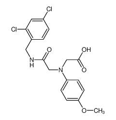 [{2-[(2,4-Dichlorobenzyl)amino]-2-oxoethyl}-(4-methoxyphenyl)amino]acetic acid