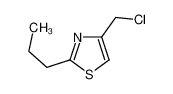 4-(Chloromethyl)-2-propyl-1,3-thiazole 40516-58-3