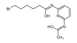 N-(6-acetamidopyridin-2-yl)-6-bromohexanamide 632285-87-1