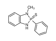 3-methyl-2-phenyl-2-sulfanylidene-1H-1,3,2λ<sup>5</sup>-benzodiazaphosphole 4600-27-5