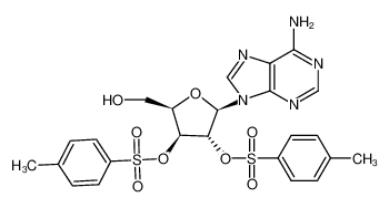 127246-65-5 2',3'-di-O-p-tolylsulphonyl-9-β-D-xylofuranosyladenine