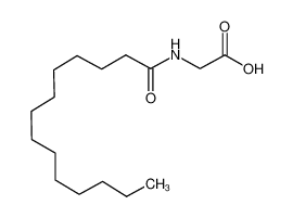 N-(1-氧代十四烷基)-甘氨酸