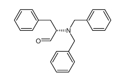 2S-[bis(phenylmethyl)amino]benzenepropanaldehyde 123054-12-6