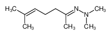 6-methylhept-5-en-2-one N,N-dimethylhydrazone 74596-83-1
