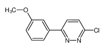 3-chloro-6-(3-methoxyphenyl)pyridazine 76970-14-4