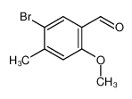 5-bromo-2-methoxy-4-methylbenzaldehyde 923281-67-8