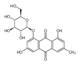 大黄素-8-β-D-吡喃葡萄糖苷