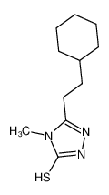5-(2-环己基乙基)-4-甲基-4H-1,2,4-噻唑-3-硫醇