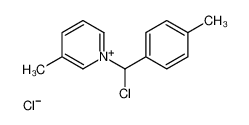 1-[chloro-(4-methylphenyl)methyl]-3-methylpyridin-1-ium,chloride 113700-10-0