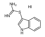 1H-indol-3-yl carbamimidothioate,hydroiodide 26377-76-4