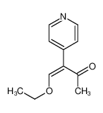 4-ethoxy-3-pyridin-4-ylbut-3-en-2-one 88349-61-5