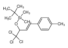 351536-15-7 2-tert-butyldimethylsilyloxy-1,1,1-trichloro-4-p-tolyl-3-butene