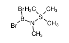 27151-97-9 structure, C4H12BBr2NSi